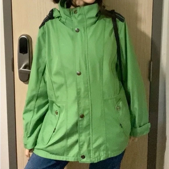 Froggy Green “Jessica” Oversized Women's Jacket - Picture 2 of 7
